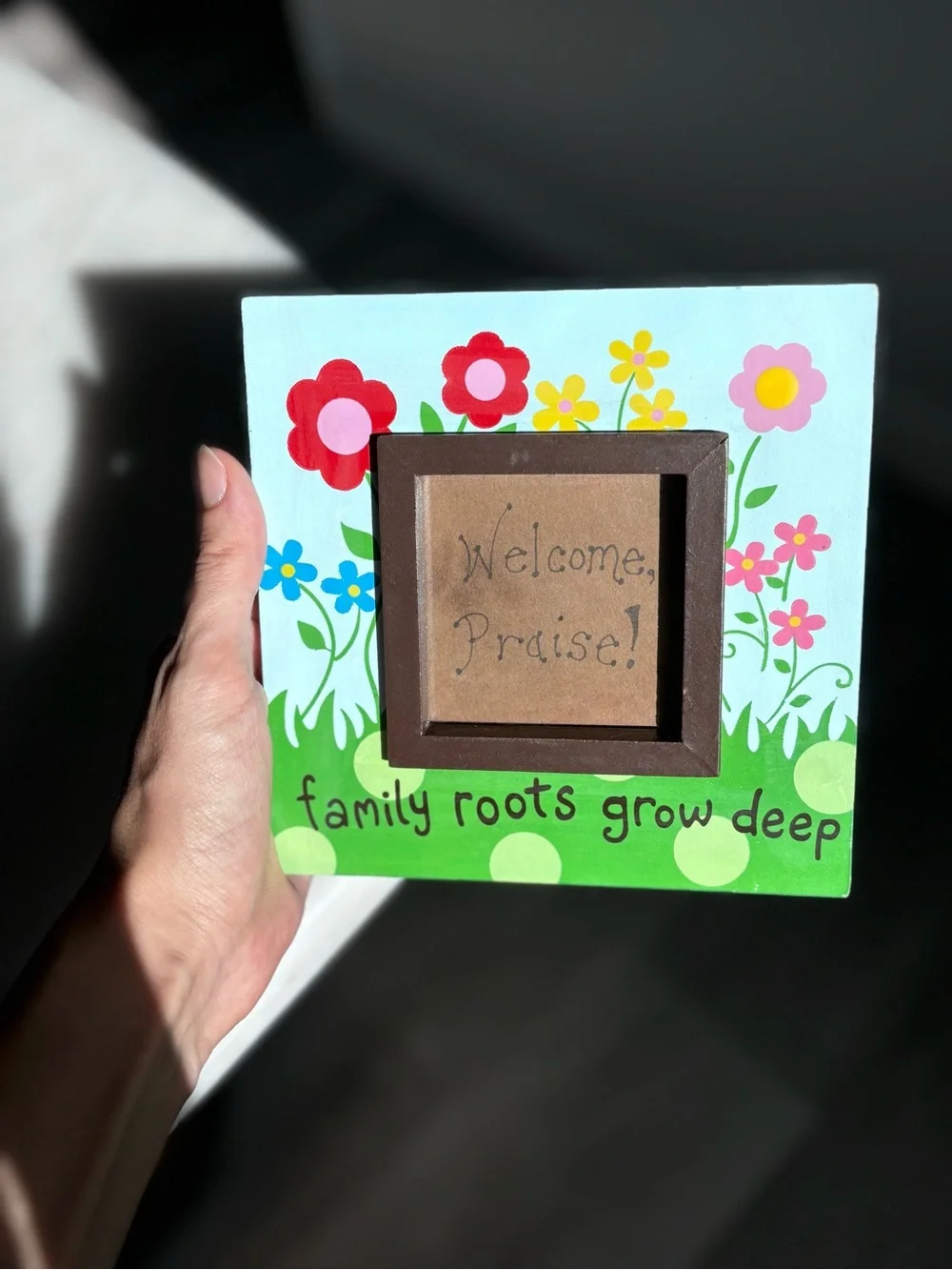 Hand Painted Picture Frame